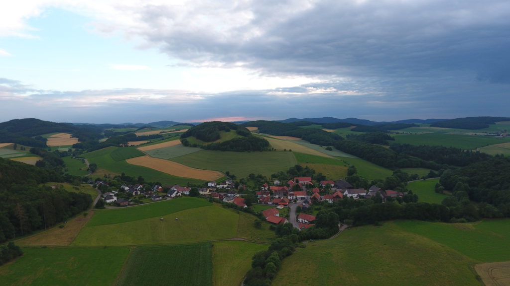Luftbild von Benkhausen